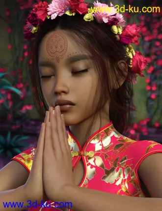 3D打印模型Sari For Genesis 8 Female的图片