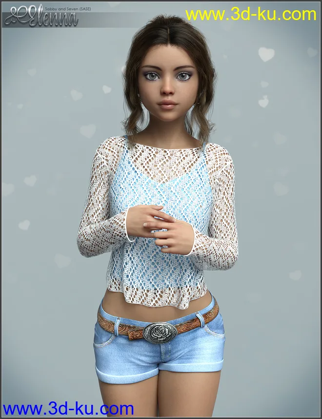 SASE Elenna for Genesis 8模型的图片1