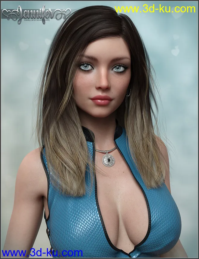SASE Jennifer for Genesis 8模型的图片1