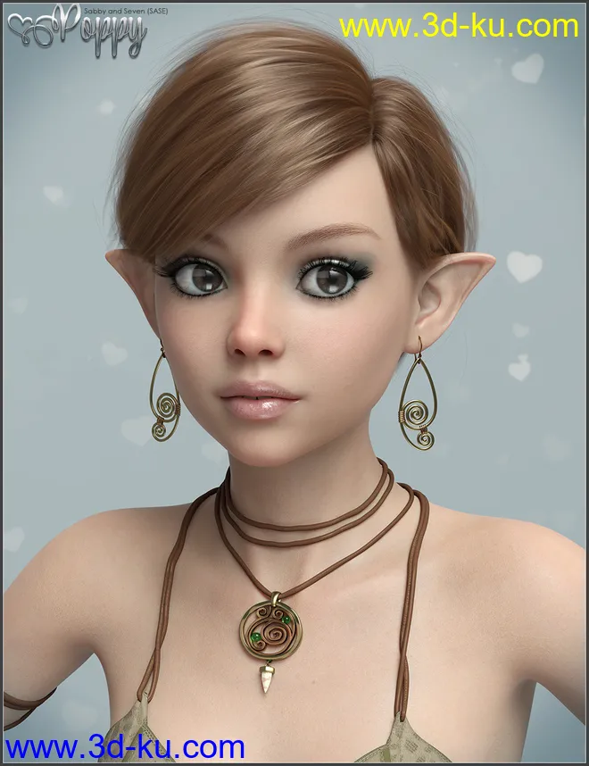 SASE Poppy for Genesis 8模型的图片1