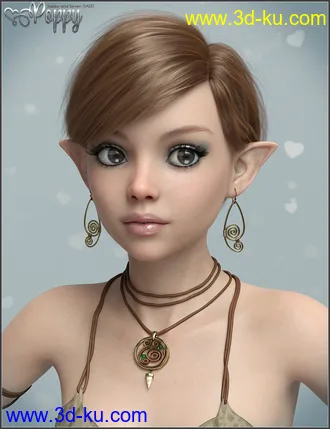 3D打印模型SASE Poppy for Genesis 8的图片