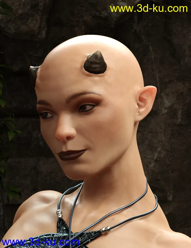 Satyr with dForce Hair for Genesis 8 Female模型的图片5