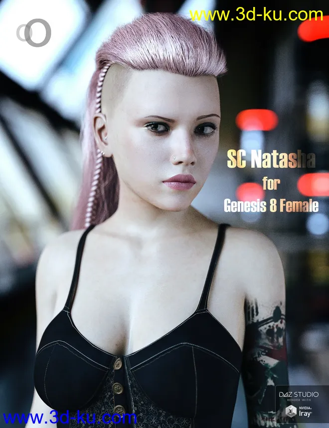 SC Natasha for Genesis 8 Female模型的图片1
