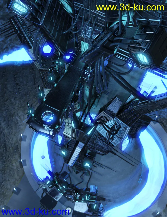 SC20 Cave 01. with Alien Artifact模型的图片5