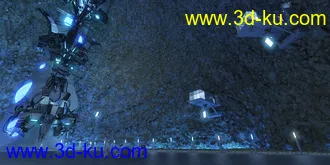 3D打印模型SC20 Cave 01. with Alien Artifact的图片