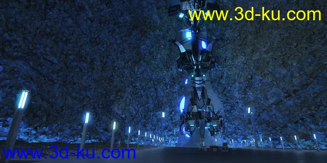 SC20 Cave 01. with Alien Artifact模型的图片13