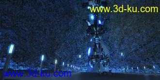 3D打印模型SC20 Cave 01. with Alien Artifact的图片