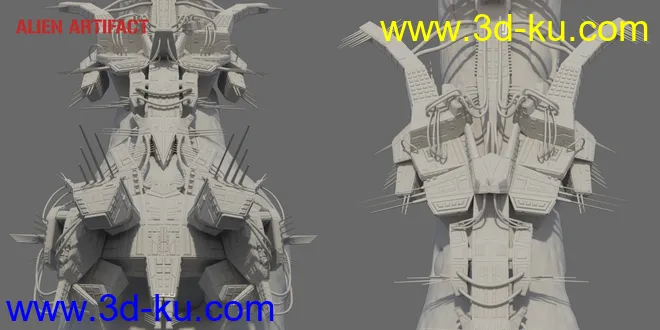 SC20 Cave 01. with Alien Artifact模型的图片15