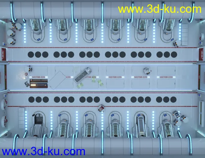 SC20 Hibernation Chamber模型的图片11