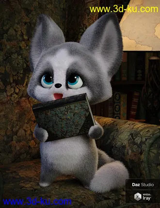 3D打印模型Scamp The Fox - Plushies 2.0的图片