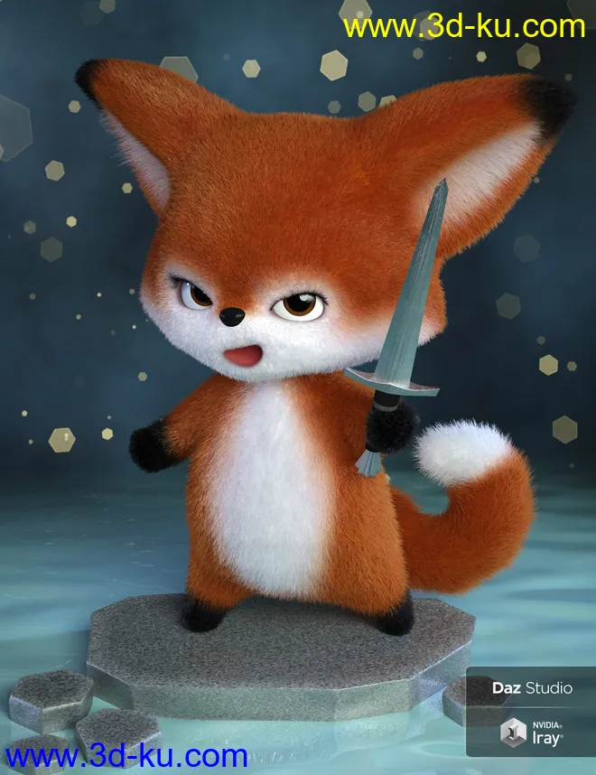 Scamp The Fox - Plushies 2.0模型的图片3