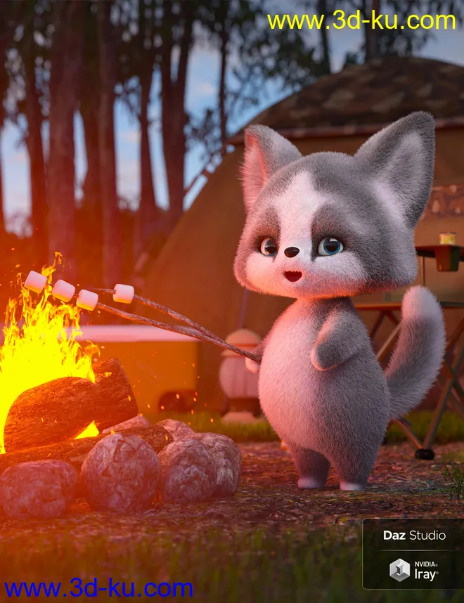 Scamp The Fox - Plushies 2.0模型的图片7