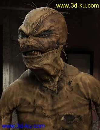 3D打印模型Scarecrow for Genesis 8 Male的图片