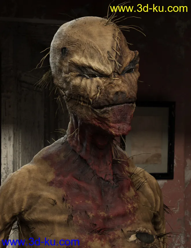 Scarecrow for Genesis 8 Male模型的图片5