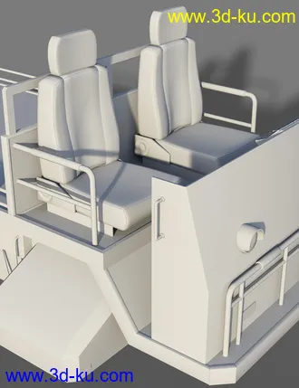 3D打印模型Sci-Fi Hover Cart的图片