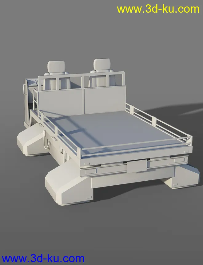 Sci-Fi Hover Cart模型的图片7