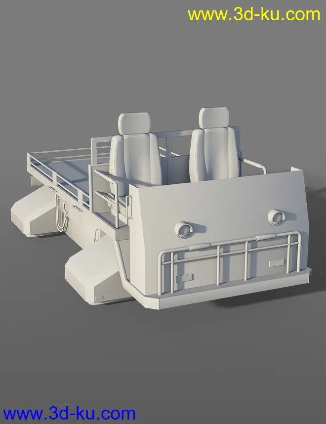 Sci-Fi Hover Cart模型的图片8