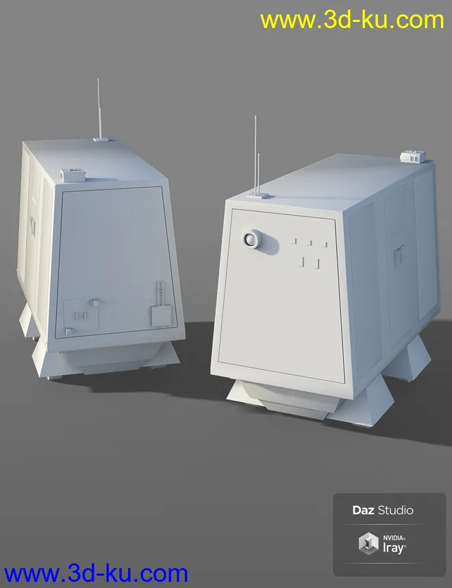 Sci-Fi Roller Bot模型的图片6