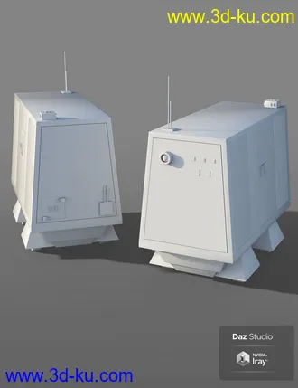 3D打印模型Sci-Fi Roller Bot的图片