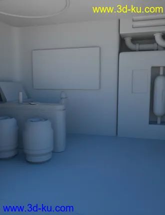 3D打印模型Sci-Fi Starship Quarters Volume 2的图片