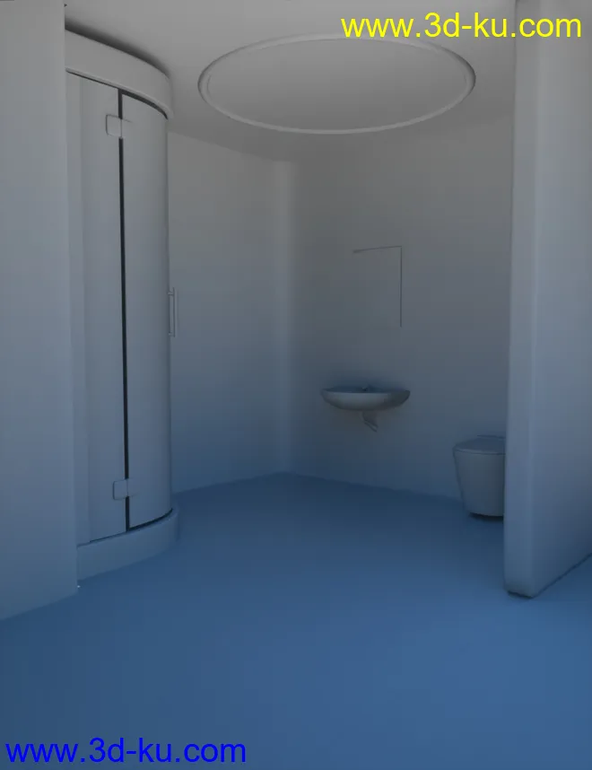 Sci-Fi Starship Quarters Volume 2模型的图片7