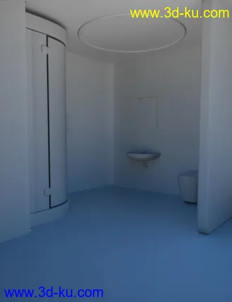 3D打印模型Sci-Fi Starship Quarters Volume 2的图片