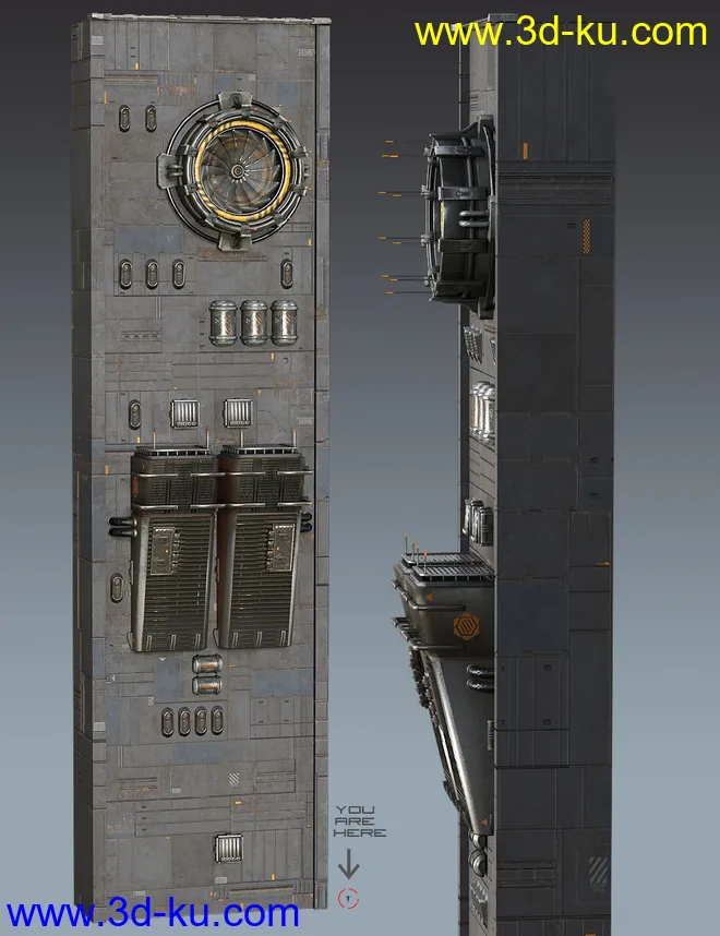 Sci-Fi Wall模型的图片4