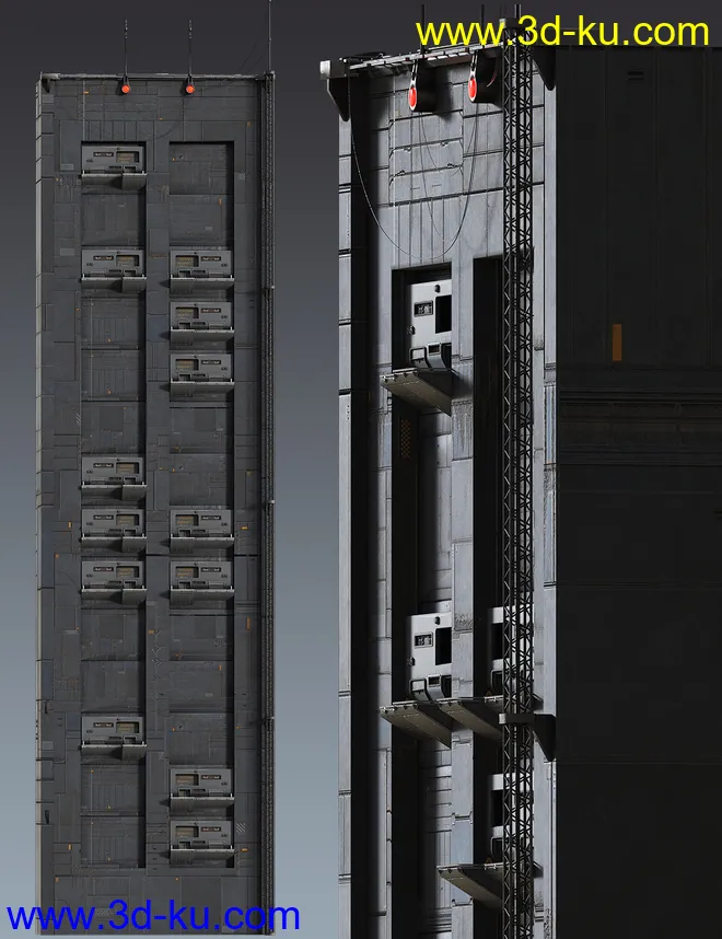 Sci-Fi Wall模型的图片6