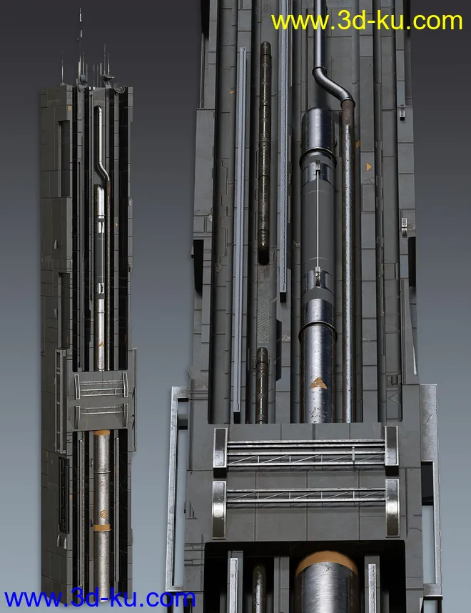 Sci-Fi Wall模型的图片9