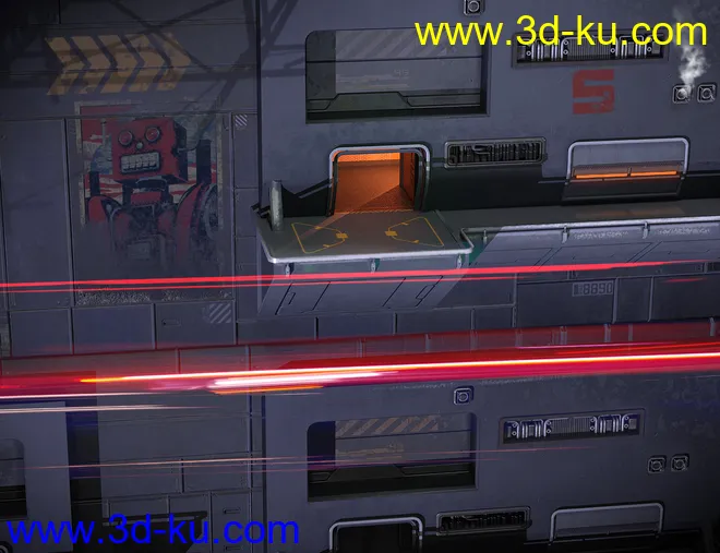 Sci-Fi Wall模型的图片17