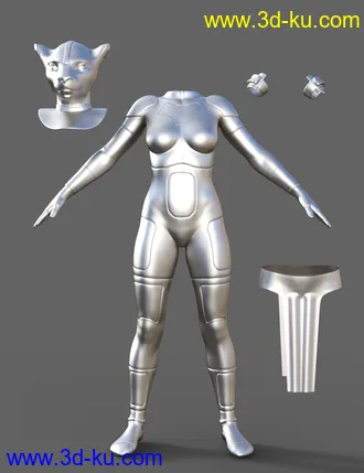3D打印模型Scifi Egyptian Outfit For Genesis 8 Females(s)的图片
