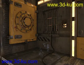 3D打印模型SciFi Living Room的图片