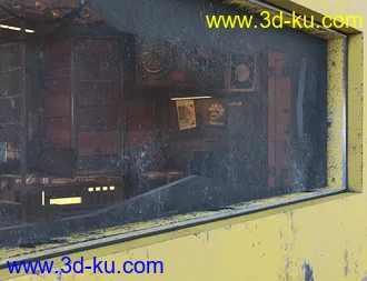 3D打印模型SciFi Living Room的图片