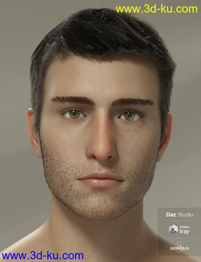 Sebastian for Genesis 8 Male模型的图片3