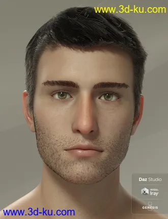 3D打印模型Sebastian for Genesis 8 Male的图片