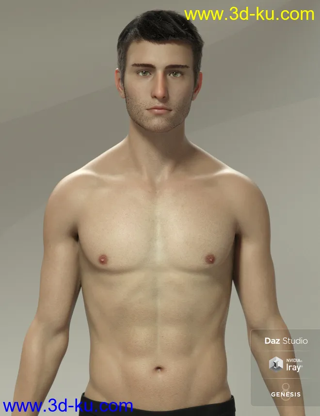 Sebastian for Genesis 8 Male模型的图片4