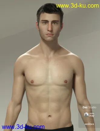 3D打印模型Sebastian for Genesis 8 Male的图片