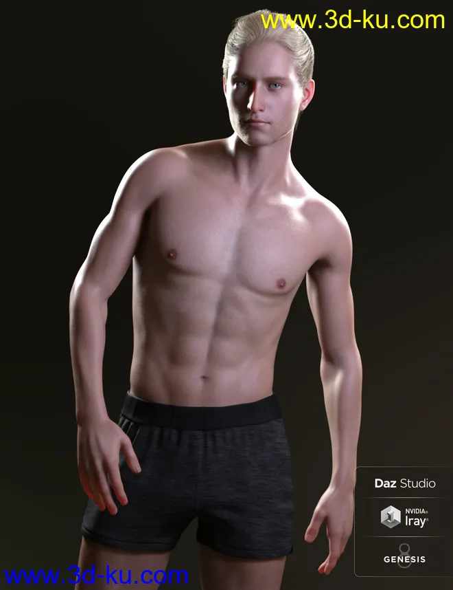 Sebastian for Genesis 8 Male模型的图片5