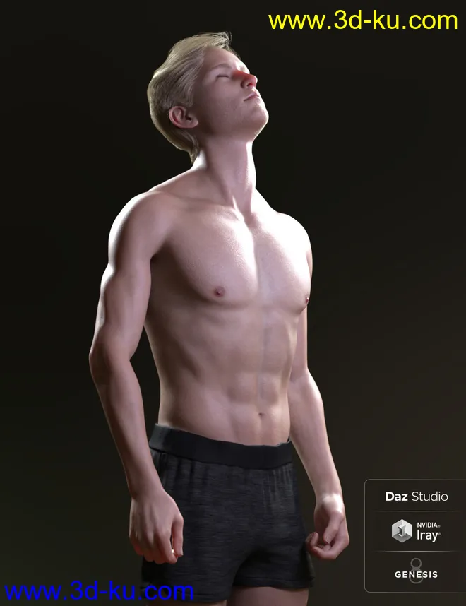 Sebastian for Genesis 8 Male模型的图片6