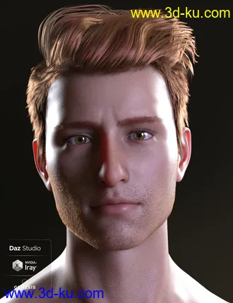 3D打印模型Sebastian for Genesis 8 Male的图片