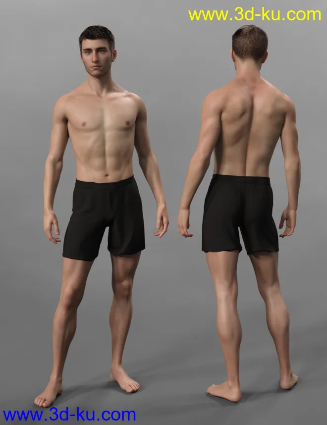 Sebastian for Genesis 8 Male模型的图片13