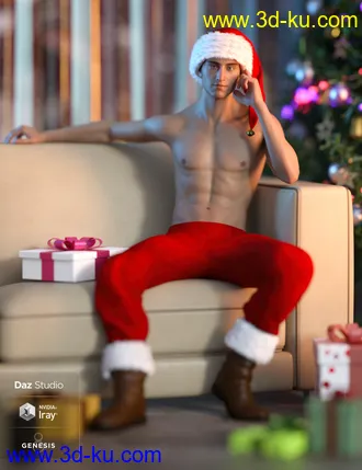 3D打印模型Sebastian for Genesis 8 Male的图片