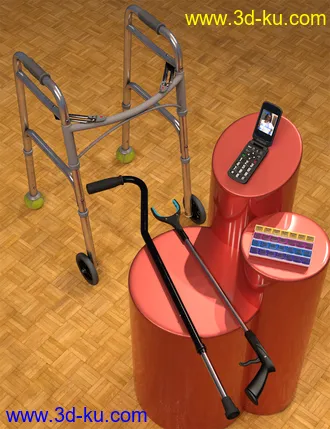 3D打印模型Senior Citizen Props的图片