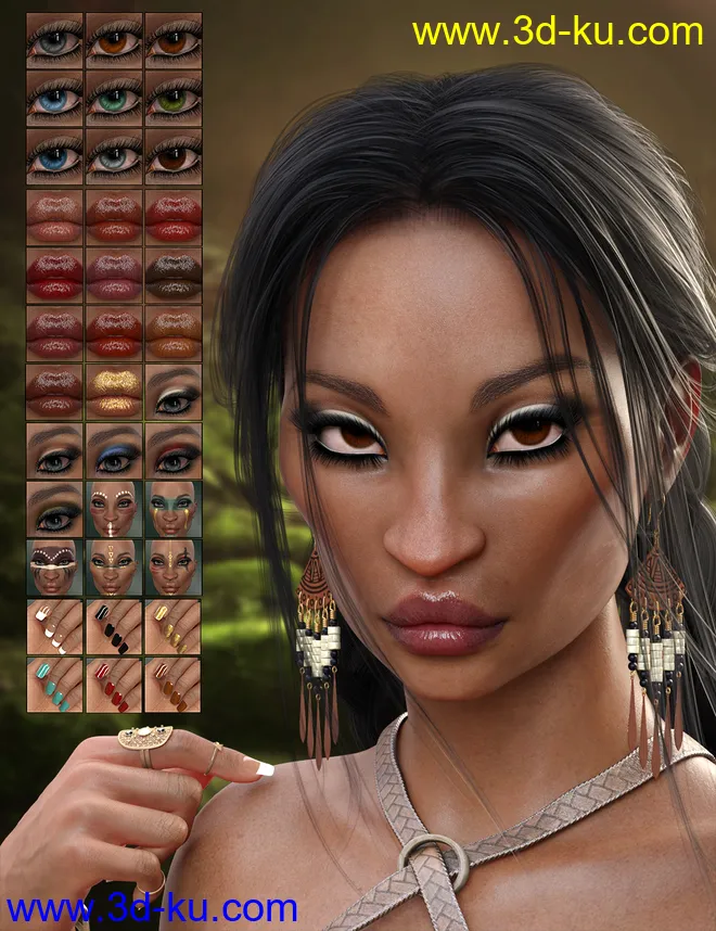 Sequoia for Genesis 8 Female模型的图片3