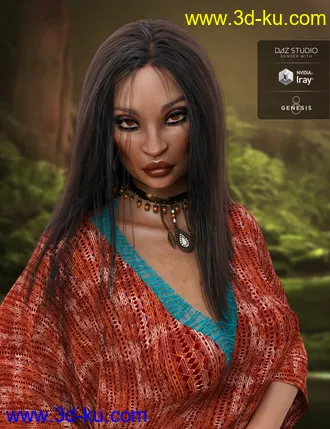 3D打印模型Sequoia for Genesis 8 Female的图片