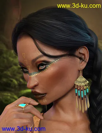 3D打印模型Sequoia for Genesis 8 Female的图片