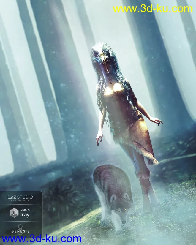 Sequoia for Genesis 8 Female模型的图片10