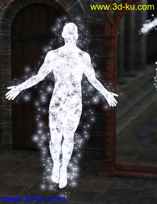 SF Auras Genesis 8 Male模型的图片1