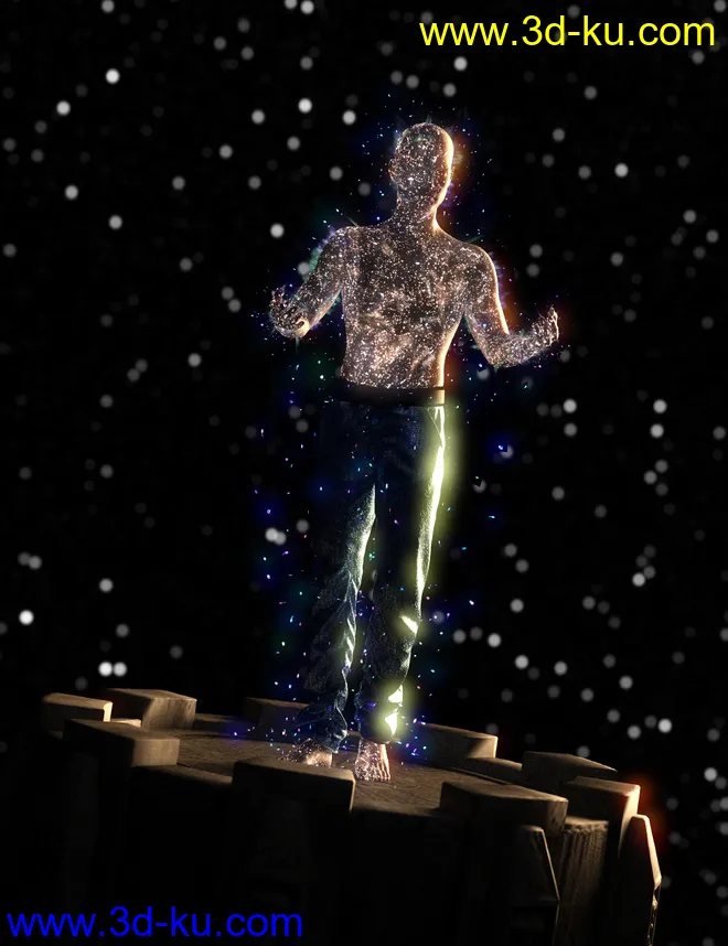 SF Auras Genesis 8 Male模型的图片2