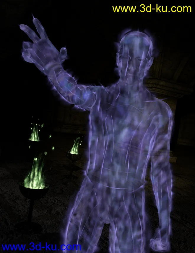 SF Auras Genesis 8 Male模型的图片5